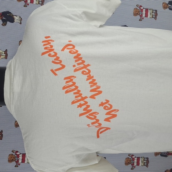 Vintage Hooters Destin FL official tags double-sided graphics white XL t-shirt - Picture 3 of 8